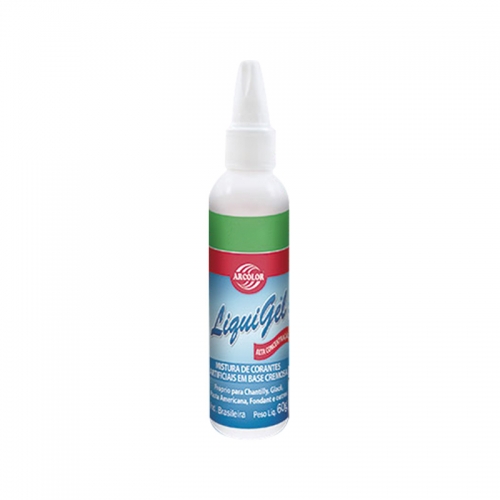 CORANTE LIQUIGEL ARCOLOR VERDE 60 GR