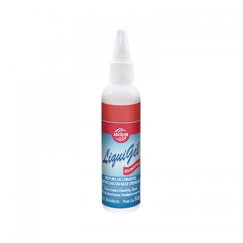 CORANTE LIQUIGEL ARCOLOR VERMELHO 60 GR