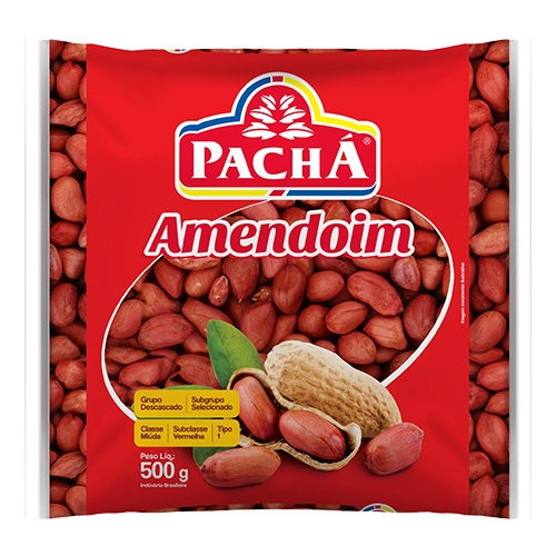 AMENDOIM DESCASCADO PACHÁ 20/500 GR