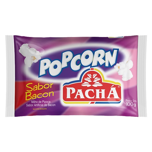 PIPOCA MICROO POPCORN BACON 24/100 GR