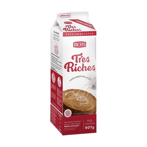 Rich's Calda Três Riches 907ml