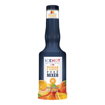 PURÊ ICE HOT PÊSSEGO E LARANJA RICHS 1,15KG