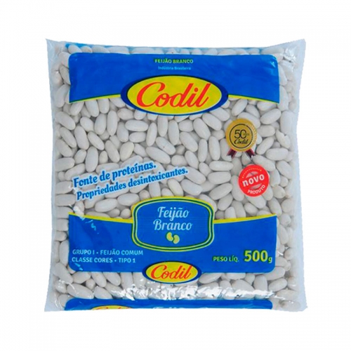FEIJAO BRANCO CODIL 10/500 GR