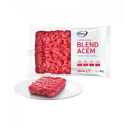 CARNE MOÍDA BOVINA CONGELADA ALFAMA 1 KG