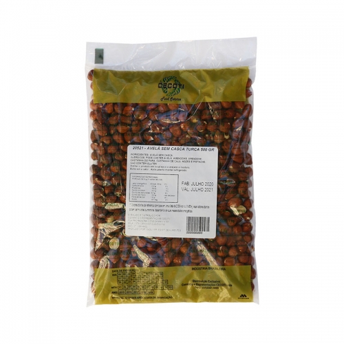 AVELA SEM CASCA TURCA 500 GR