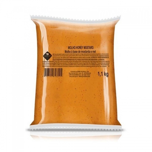 MOLHO MOSTARDA E MEL POUCH JUNIOR 1,1 KG