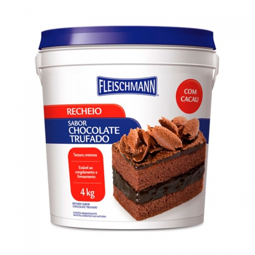 RECHEIO CHOCOLATE TRUFADO FLEISCHMANN 4 KG
