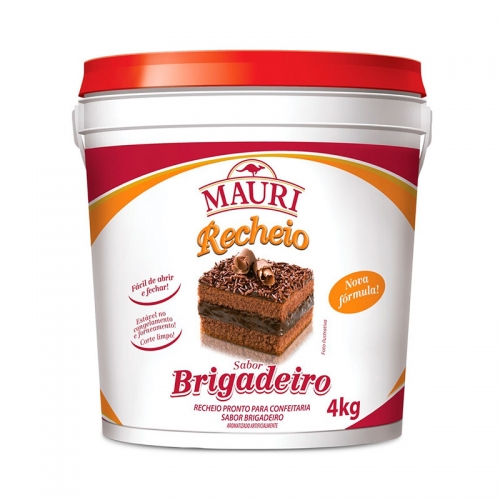 RECHEIO BRIGADEIRO MAURI 4 KG