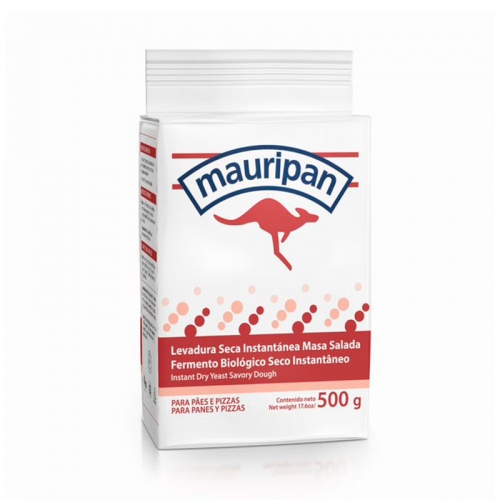 FERMENTO INSTANTÂNEO SALGADO MAURIPAN 500 GR