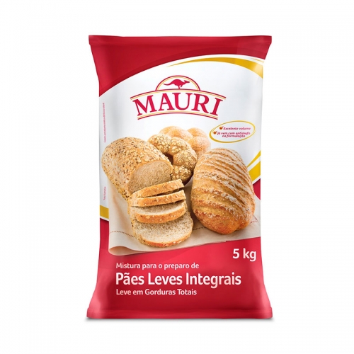 PRÉ MISTURA PÃO LEVE INTEGRAL MAURI 5 KG