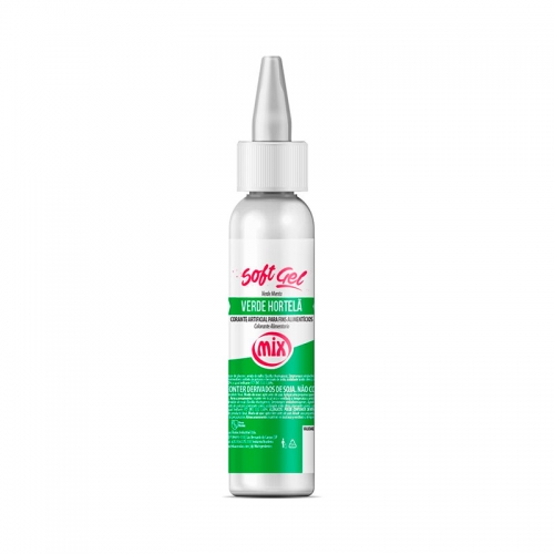 Corante SoftGel Verde Hortelã - 60gr