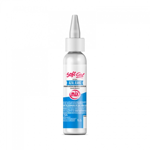 Corante SoftGel Azul Jeans 25grs Mix