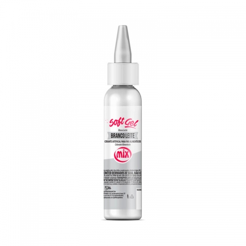 Corante SoftGel Branco Leite 25grs Mix
