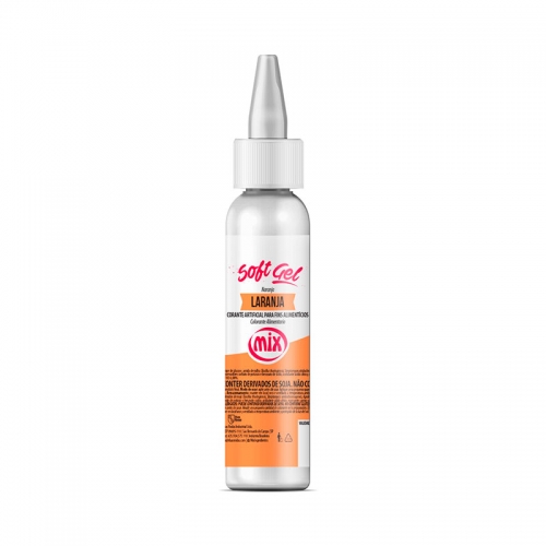 Corante SoftGel Laranja 25grs Mix
