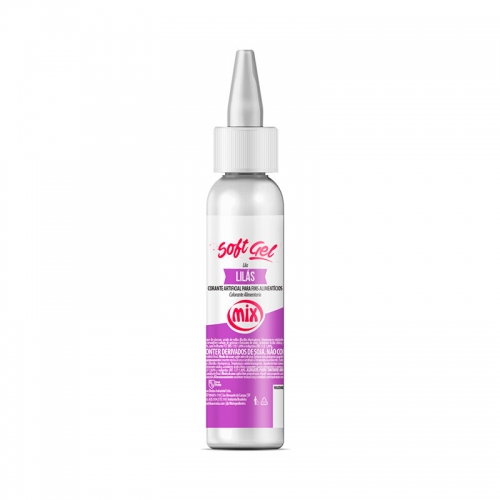 Corante SoftGel Lilás 25grs Mix