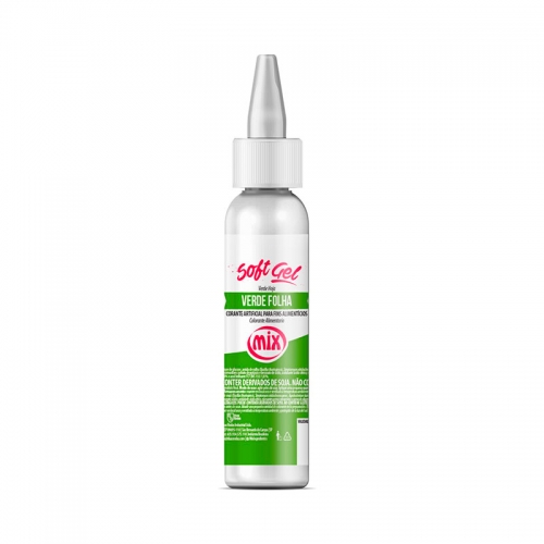 Corante SoftGel Verde Folha 25grs Mix