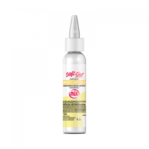 CORANTE SOFTGEL CANDYCOLOR AMARELO 25 GR