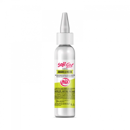 CORANTE SOFTGEL NEON AMARELO 25 GR