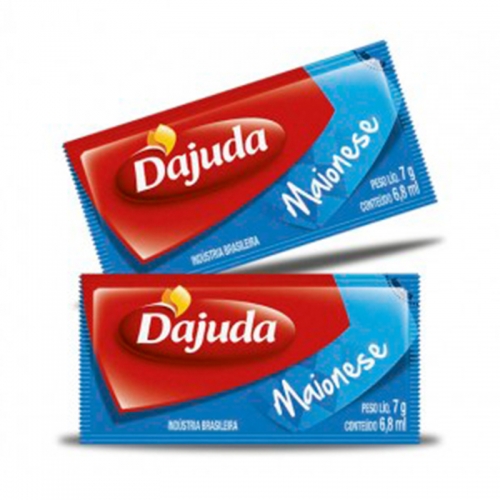 Sachet Maionese D'juda - caixa com 192 uni. de 7grs