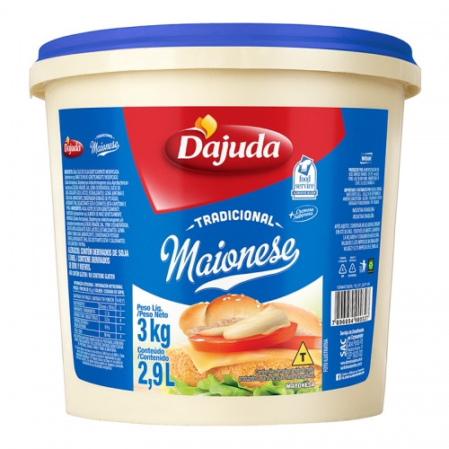 Maionese D'ajuda 3kg