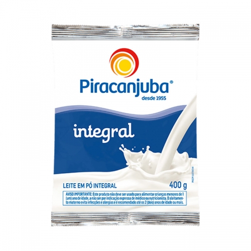 LEITE EM PÓ INTEGRAL PIRACANJUBA 400 GR