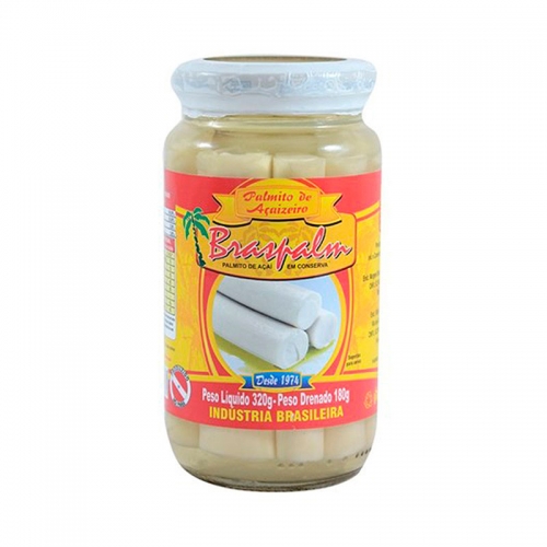 PALMITO INTEIRO AÇAIZEIRO BRASPALM 24/180 GR