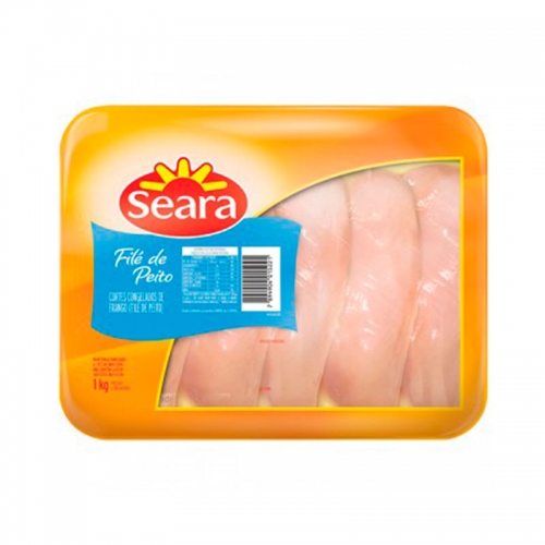 FRANGO FILÉ DE PEITO SEARA BANDEJA 12/1 KG