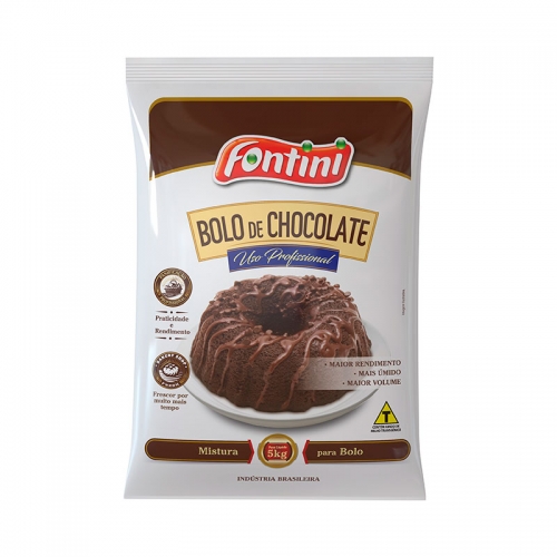 Mistura para Bolo Fontini Sabor Chocolate 5Kg
