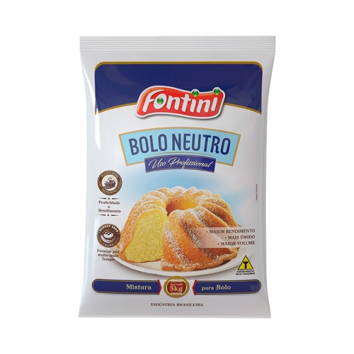 Mistura para Bolo Fontini Neutro 5Kg
