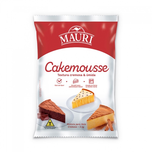 MISTURA CAKEMOUSSE CHOCOLATE INTENSO MAURI 5 KG