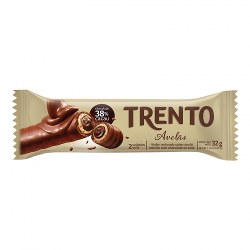 CHOCOLATE TRENTO AVELÃ 16/32 GR