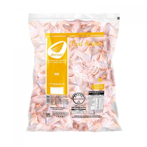 FRANGO ASA DE FRANGO PACOTE AVIVAR 5 KG
