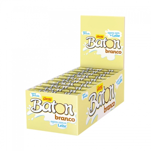 CHOCOLATE BATON BRANCO 30/16 GR
