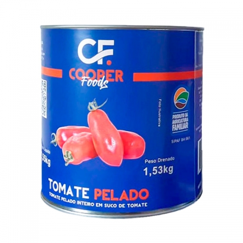TOMATE PELADO COOPER FOODS LATA 2,53 KG