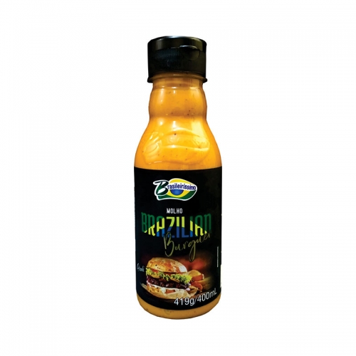 MOLHO BRAZILIAN BURGUER  BRASILEIRÍSSIMO 400ML