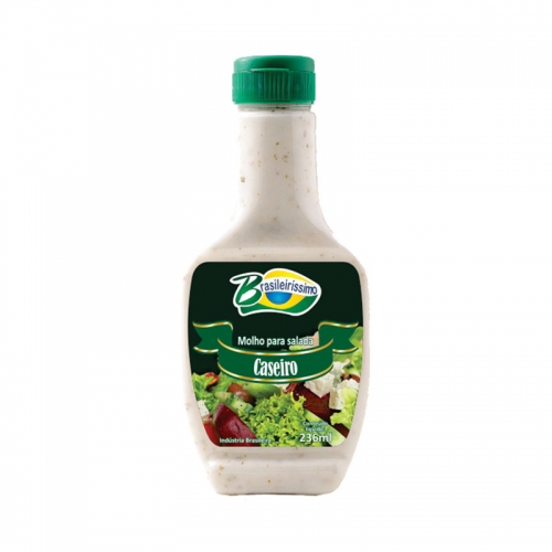 MOLHO PARA SALADA BRASILEIRÍSSIMO CASEIRO 236ML
