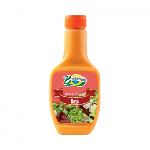 MOLHO PARA SALADA BRASILEIRÍSSIMO ROSÉ 236 ML