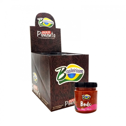POLPA DE PIMENTA BODE BRASILEIRÍSSIMO 12/180ML