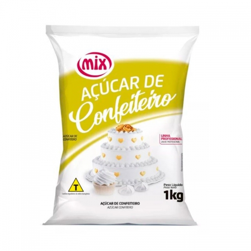 AÇÚCAR DE CONFEITEIRO MIX 1 KG