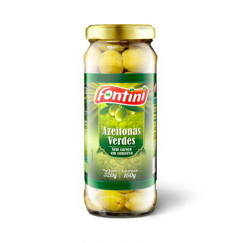 AZEITONA VIDRO VERDE S/CAROCO 12/160 GR