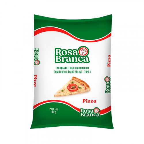 FARINHA DE TRIGO PARA PIZZA ROSA BRANCA 5 KG