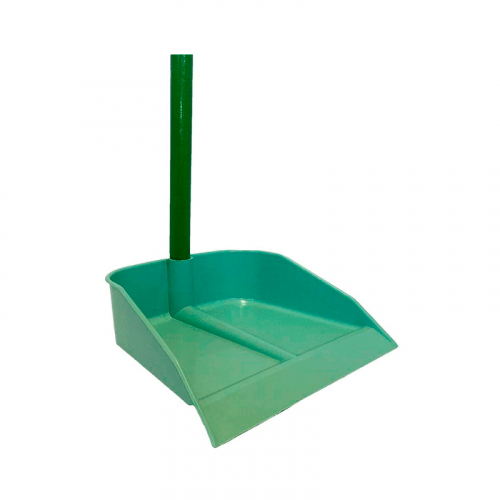 PÁ PLÁSTICA QUADRADA COM CABO 60 CM VENEZA UN