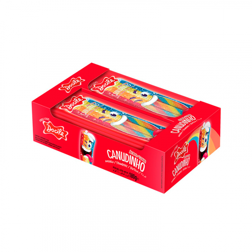 BALA CANUDINHO CÍTRICO DOCILE 12x15 GR