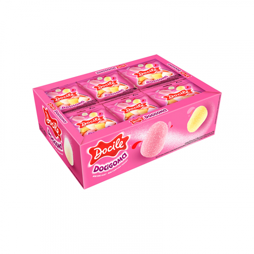 BALA GOMA MINI SINO IOGURTE DOCILE 24x18 GR