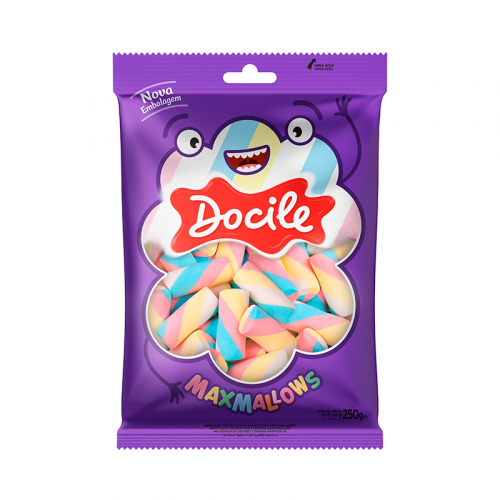 MARSHMALLOW TUBO TORÇÃO DOCILE 250 GR