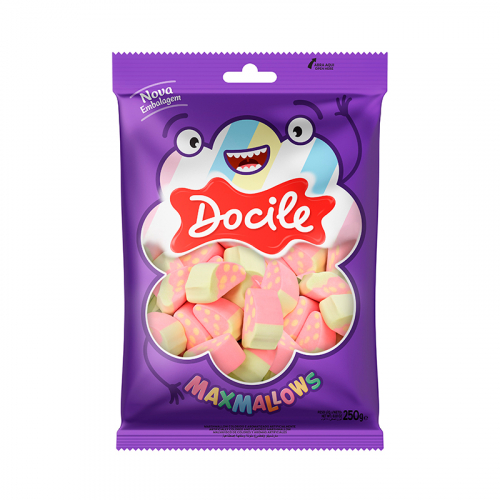 MARSHMALLOW MORANGUINHO DOCILE 250 GR