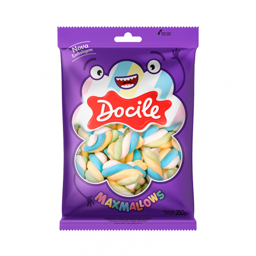 MARSHMALLOW TWIST MORANGO DOCILE 250 GR