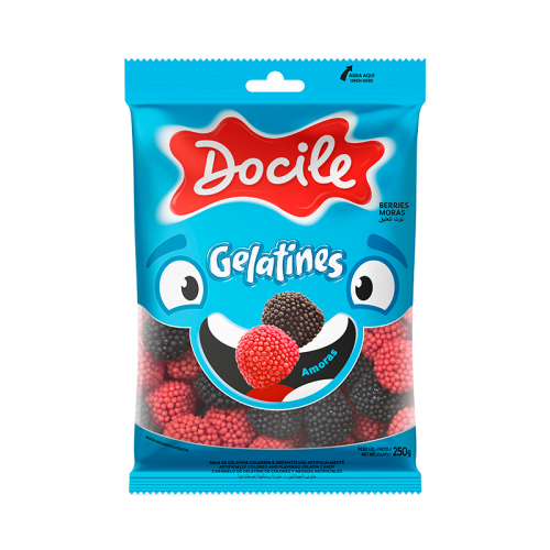 BALA GELATINES AMORAS DOCILE 250 GR