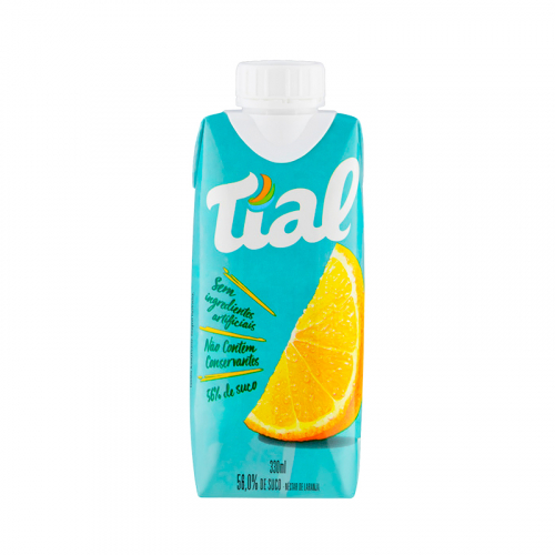 SUCO TIAL CAIXA TAMPA 12x330 ML LARANJA