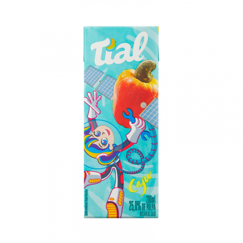 SUCO TIAL KIDS CAIXA 24x200 ML CAJU